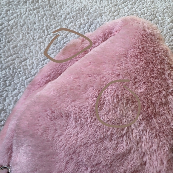 Dolls kill x Carebears lotsa heart hoodie pink backpack - Picture 8 of 8